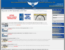 Tablet Screenshot of apa1224.org